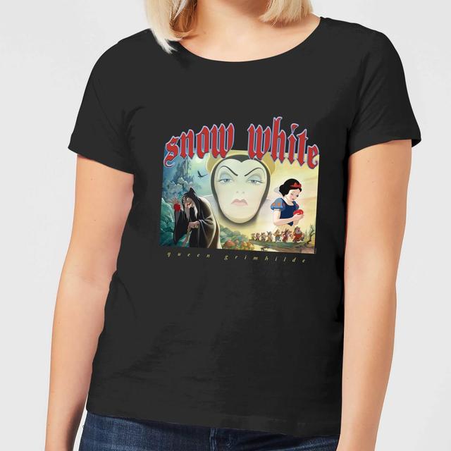 Camiseta Snow White And Queen Grimhilde para mujer de Disney - Negro - 3XL - Negro on Productcaster.