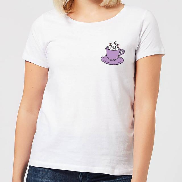 Disney Aristocats Marie Teacup Women's T-Shirt - White - M on Productcaster.