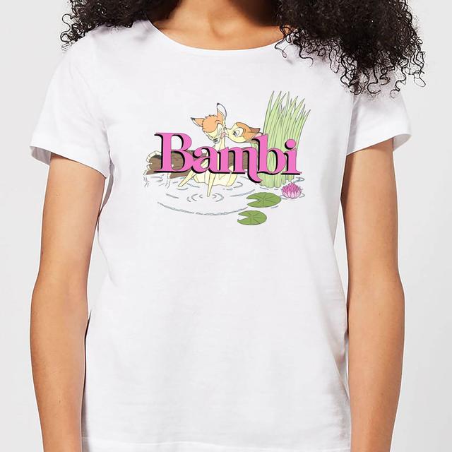 Disney Bambi Kiss Women's T-Shirt - White - XXL - Weiß on Productcaster.