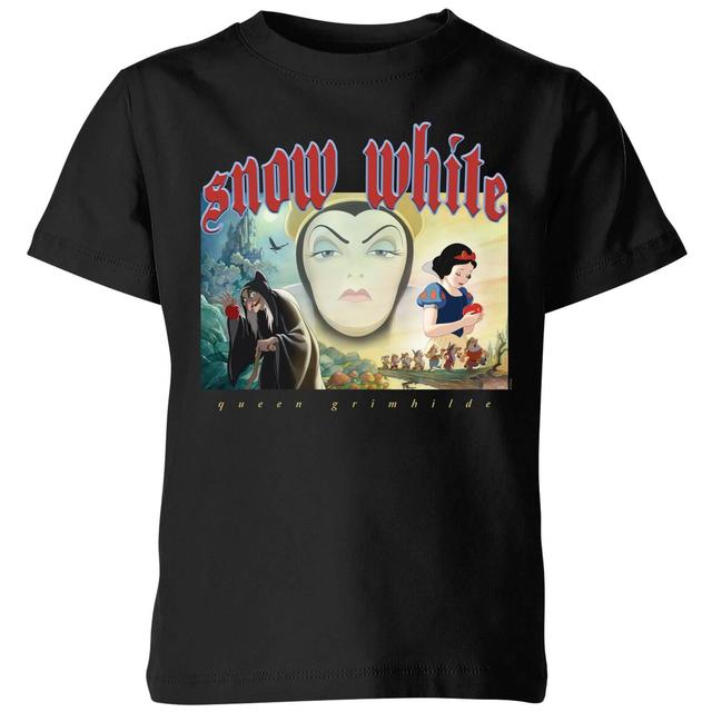 Camiseta Snow White And Queen Grimhilde para niño de Disney - Negro - 11-12 años - Negro on Productcaster.