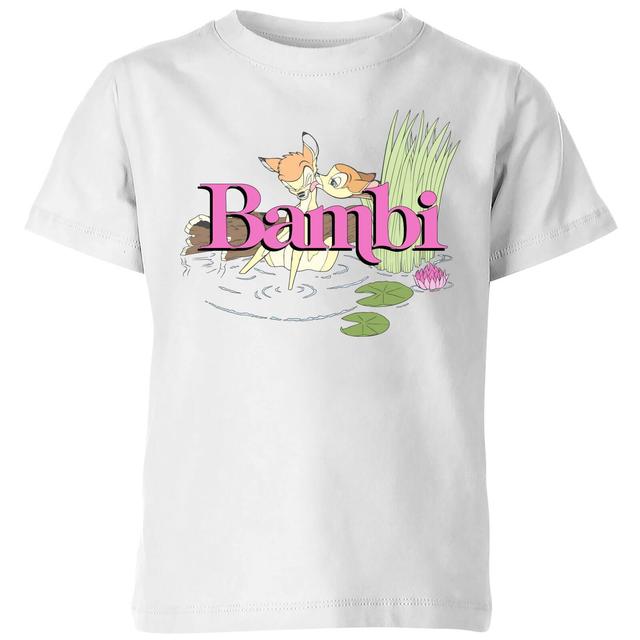 Disney Bambi Kiss Kids' T-Shirt - White - 9-10 ans - Blanc on Productcaster.