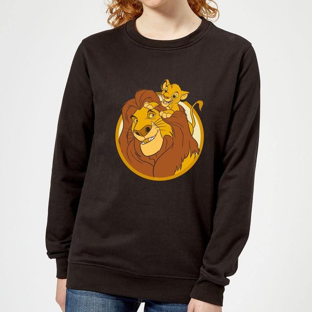 Disney Mufasa & Simba Women's Sweatshirt - Black - XL on Productcaster.