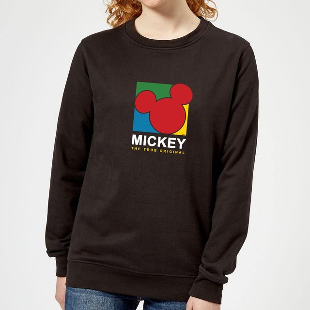 Disney Mickey The True Original Women's Sweatshirt - Black - M on Productcaster.