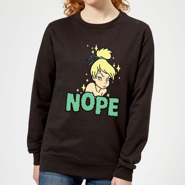 Sudadera Peter Pan Tinkerbell Nope para mujer de Disney - Negro - L on Productcaster.