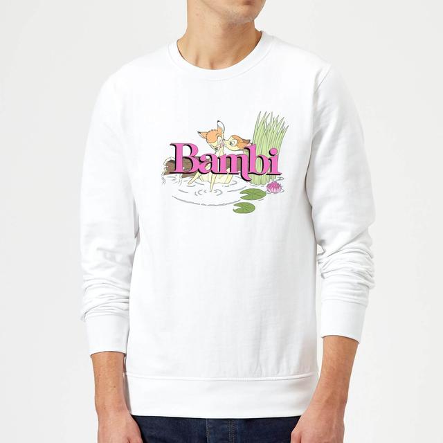 Disney Bambi Kiss Sweatshirt - White - M - White on Productcaster.