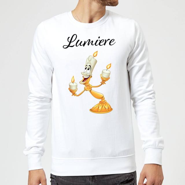 Sudadera Disney Beauty and The Beast Lumiere - Blanco - M - Blanco on Productcaster.