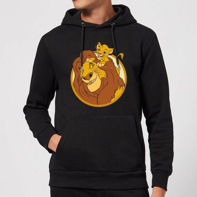 Disney Mufasa & Simba Hoodie - Black - L on Productcaster.