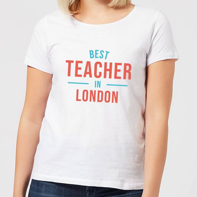 Best Teacher In London Women's T-Shirt - White - XL - Weiß on Productcaster.