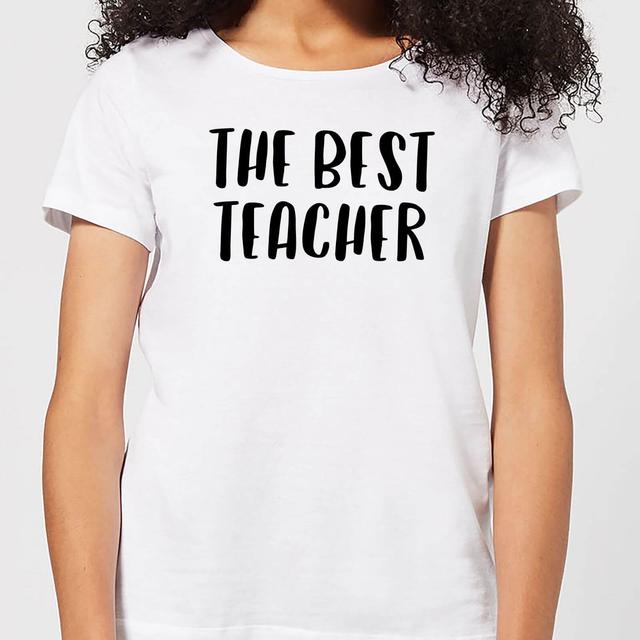 The Best Teacher Women's T-Shirt - White - XL - Weiß on Productcaster.