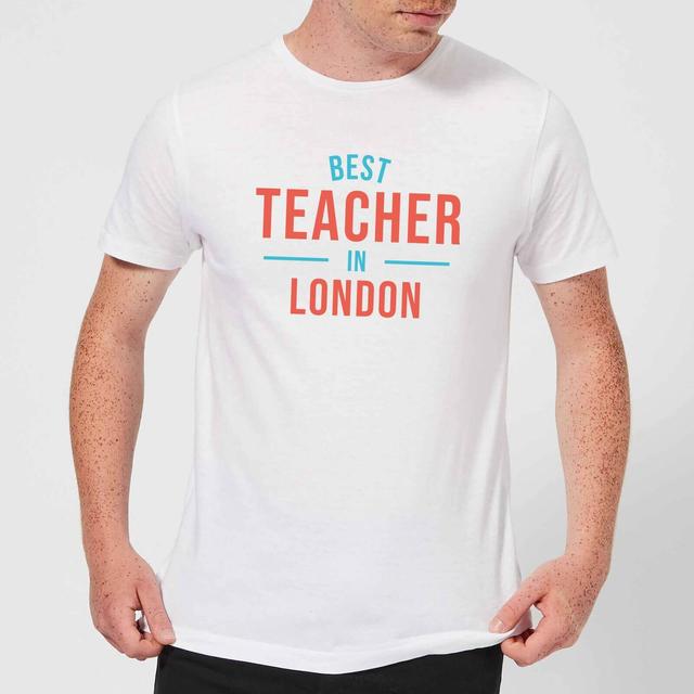 Best Teacher In London Men's T-Shirt - White - L - Weiß on Productcaster.