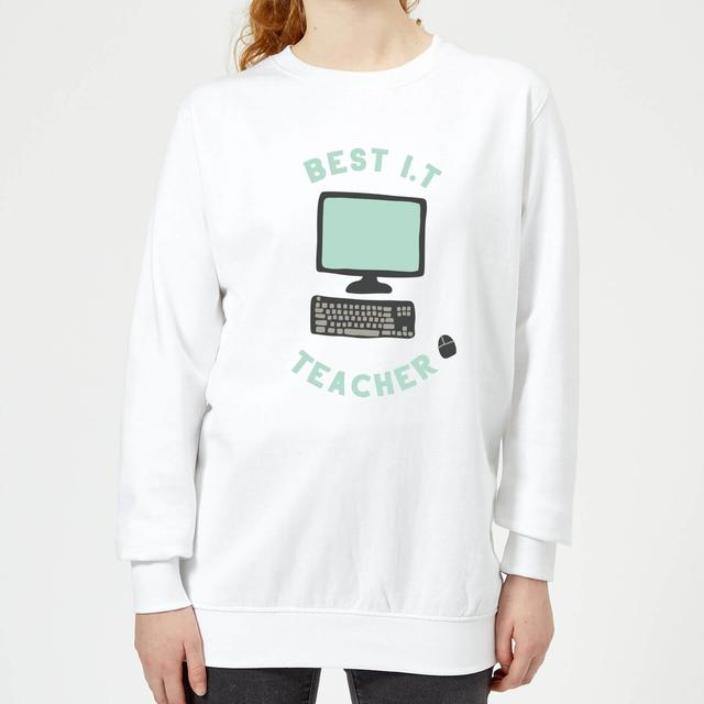 Best I.T Teacher Women's Sweatshirt - White - S - Weiß on Productcaster.