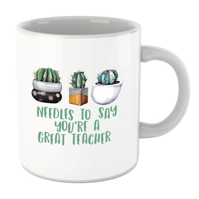 Needles To Say You're A Great Teacher Mug on Productcaster.