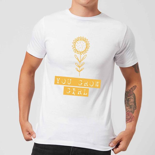 You Grow Girl Men's T-Shirt - White - 5XL - White on Productcaster.