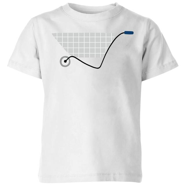 Wheel Barrow Kids' T-Shirt - White - 7-8 Jahre - Weiß on Productcaster.