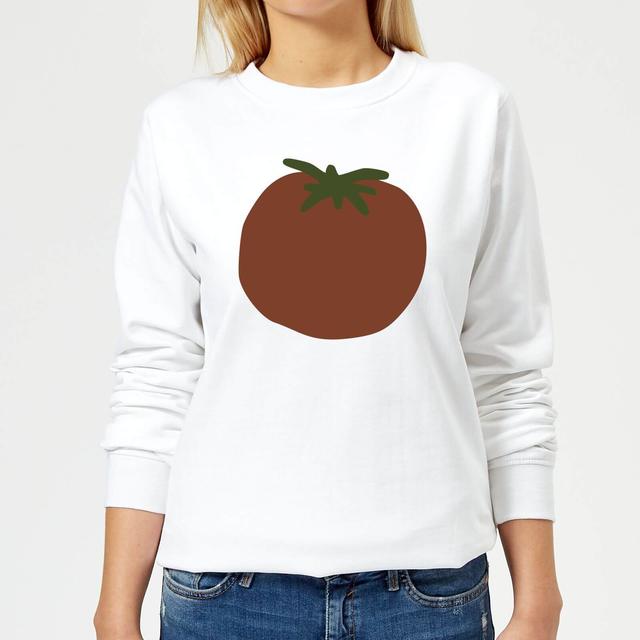 Tomato Women's Sweatshirt - White - XS - Weiß on Productcaster.