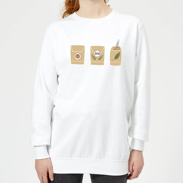 Seed Packets Women's Sweatshirt - White - XS - Weiß on Productcaster.