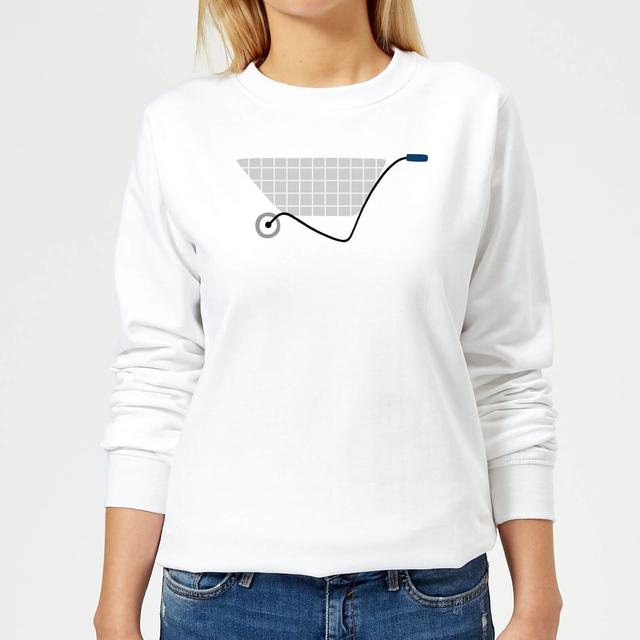 Wheel Barrow Women's Sweatshirt - White - XXL - Weiß on Productcaster.