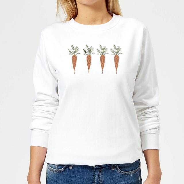 Carrots Women's Sweatshirt - White - M - White on Productcaster.