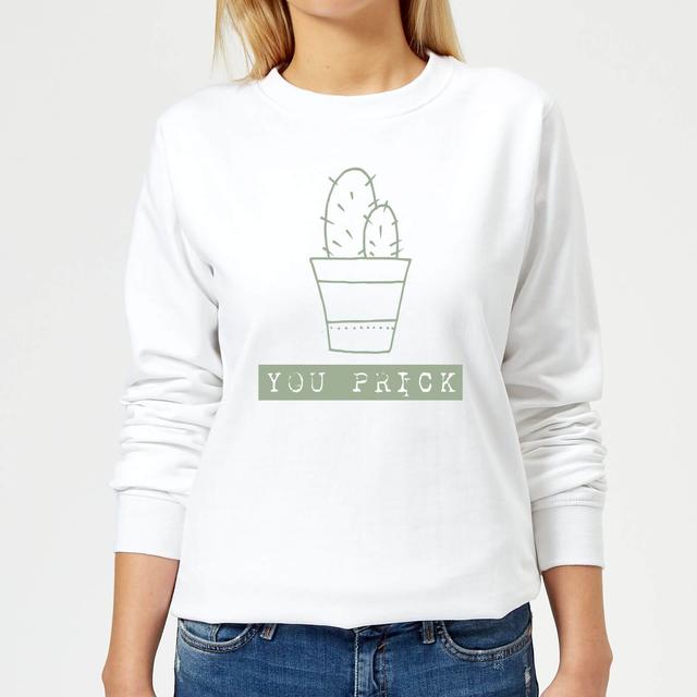 You Prick Women's Sweatshirt - White - M - Weiß on Productcaster.