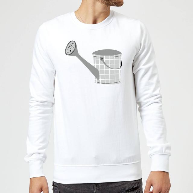 Watering Can Sweatshirt - White - L - Weiß on Productcaster.