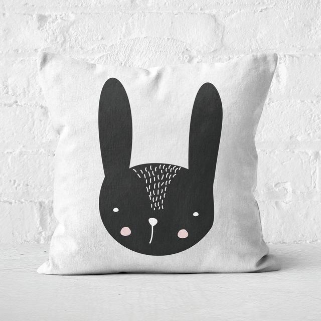 Rabbit Square Cushion - 60x60cm - Soft Touch on Productcaster.