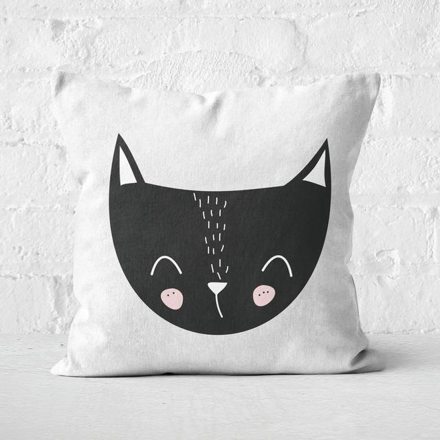 Cat Square Cushion - 50x50cm - Soft Touch on Productcaster.