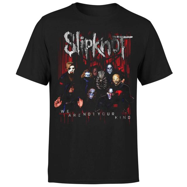 Camiseta con foto de grupo We Are Not Your Kind de Slipknot - Negro - M on Productcaster.