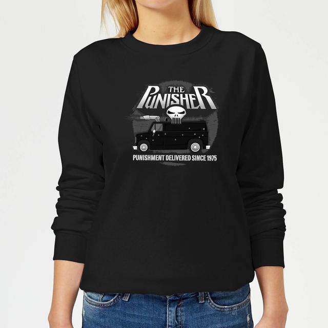 Sudadera para mujer The Punisher Battle Van de Marvel - Negro - L - Negro on Productcaster.