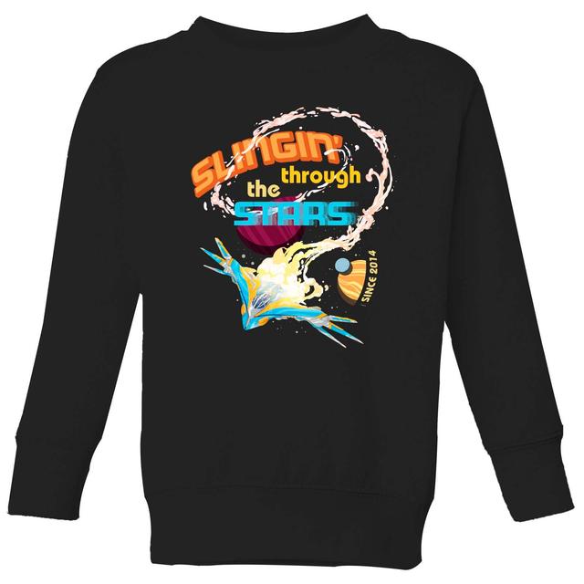 Marvel Guardians Of The Galaxy Milano Stars Kids' Sweatshirt - Black - 9-10 ans on Productcaster.