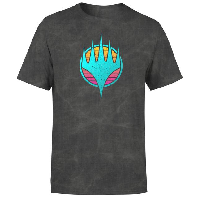 Magic The Gathering 80's Logo Men's T-Shirt - Acid Wash - M on Productcaster.