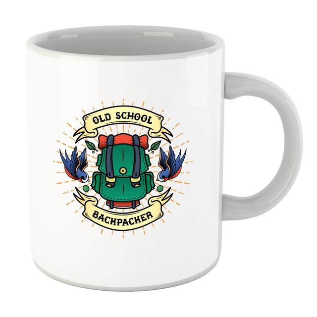 Vintage Old School Backpacker Mug on Productcaster.