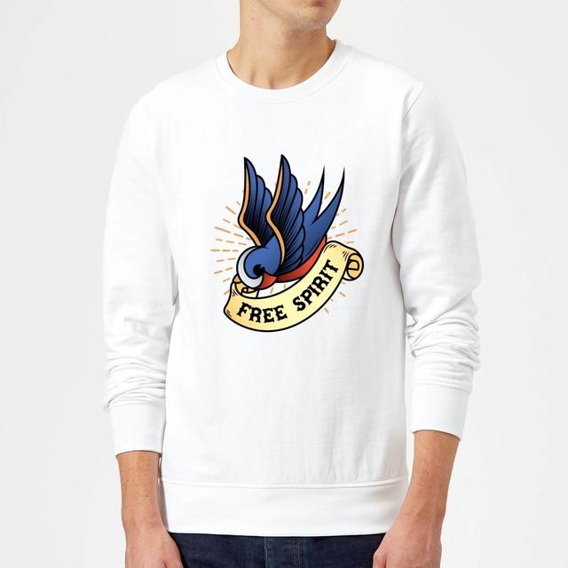 Swallow Free Spirit Sweatshirt - White - XXL - Weiß on Productcaster.