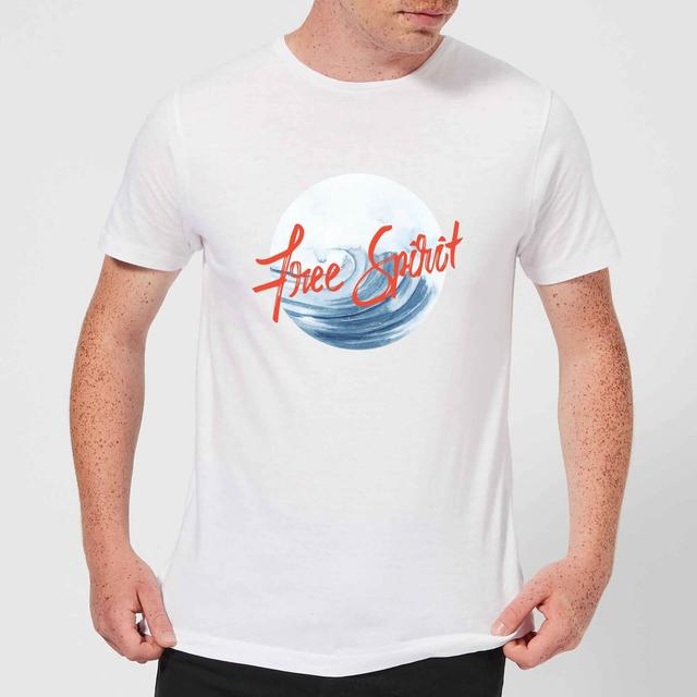 Free Spirit Tidal Wave Men's T-Shirt - White - S - White on Productcaster.