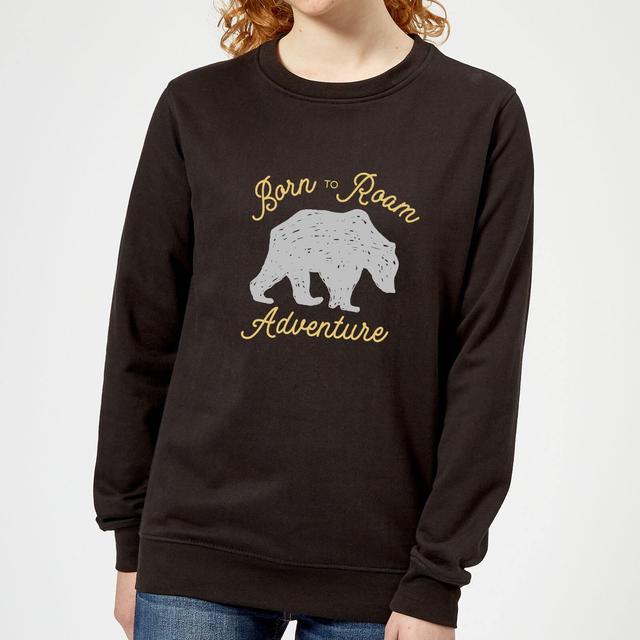 Adventure Born To Roam Women's Sweatshirt - Black - XXL - Schwarz on Productcaster.