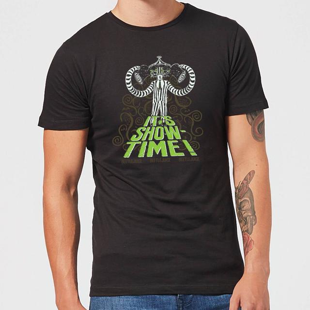 Beetlejuice It's Show-Time Unisex T-Shirt - Black - M - Black on Productcaster.