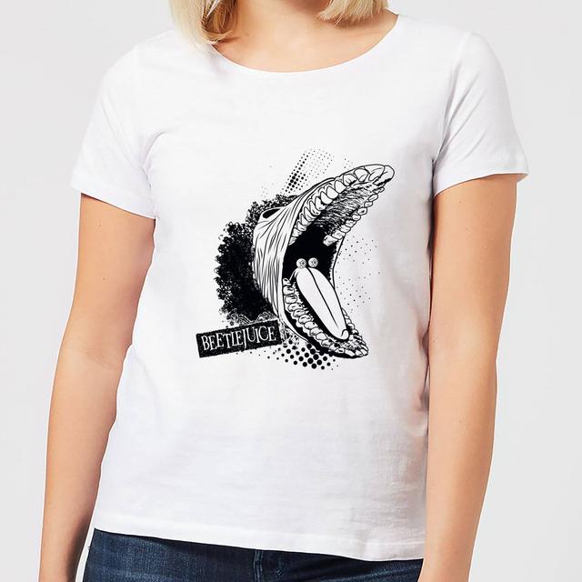 Beetlejuice Barbara Monster Women's T-Shirt - White - S - Blanc on Productcaster.