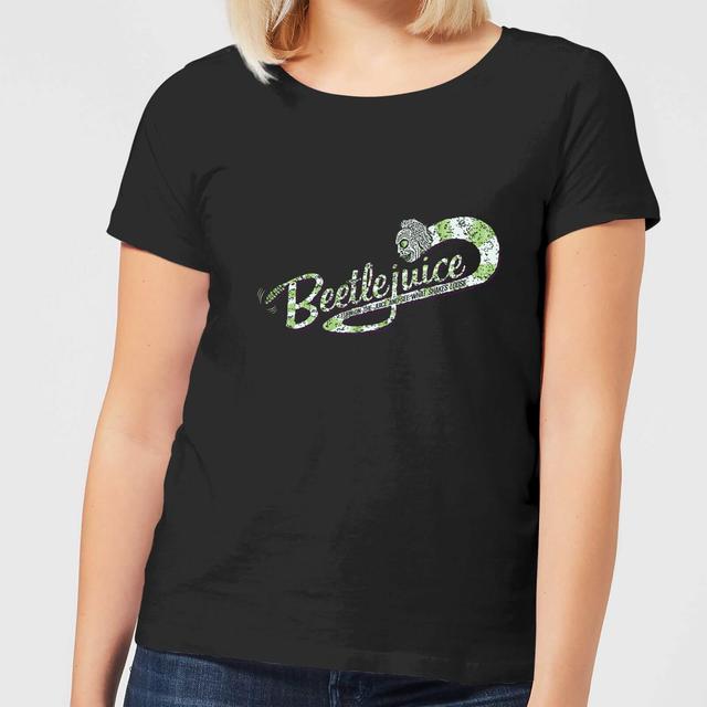 Beetlejuice Turn On The Juice Women's T-Shirt - Black - XS - Black on Productcaster.