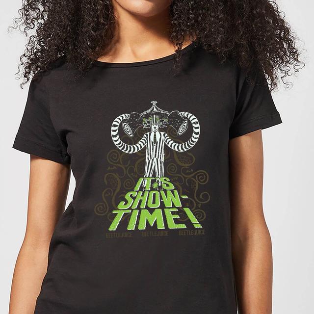 Beetlejuice It's Show-Time Women's T-Shirt - Black - XL - Noir on Productcaster.