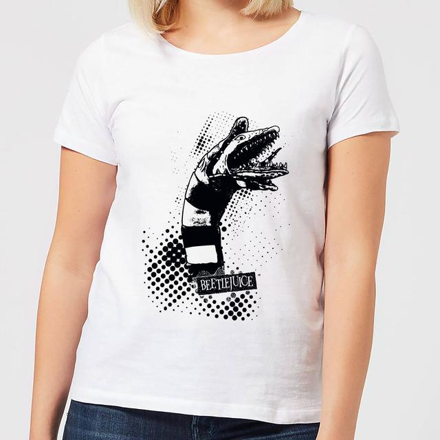 Beetlejuice Sandworm Attack Women's T-Shirt - White - XS - Weiß on Productcaster.