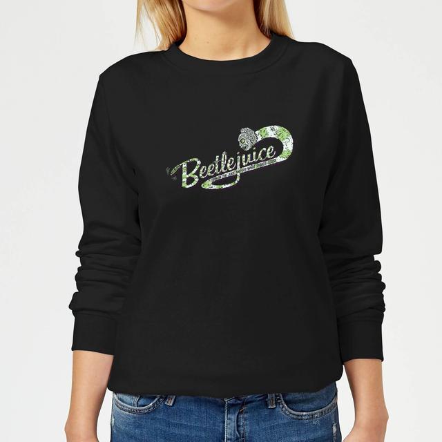 Beetlejuice Turn On The Juice Women's Sweatshirt - Black - 5XL - Schwarz on Productcaster.