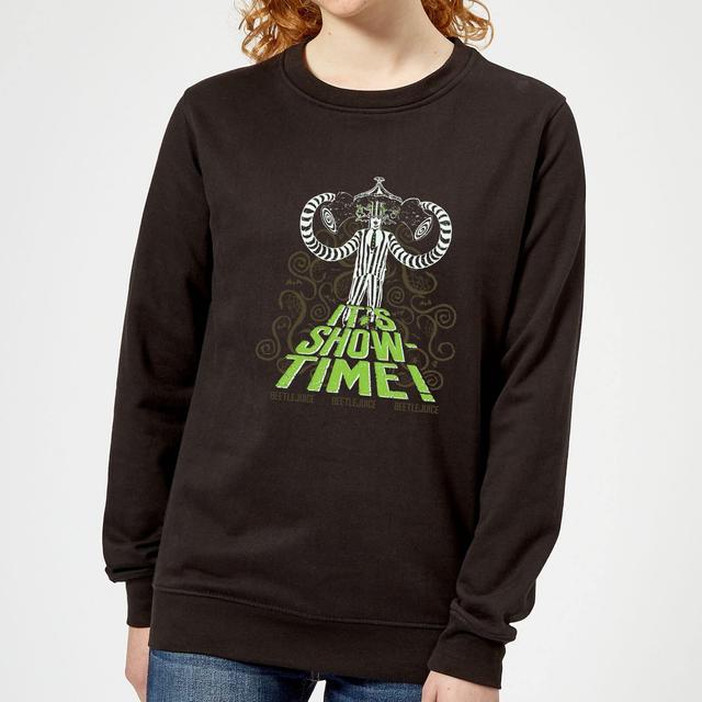 Sudadera It's Show-Time para mujer de Beetlejuice - Negro - 5XL - Negro on Productcaster.