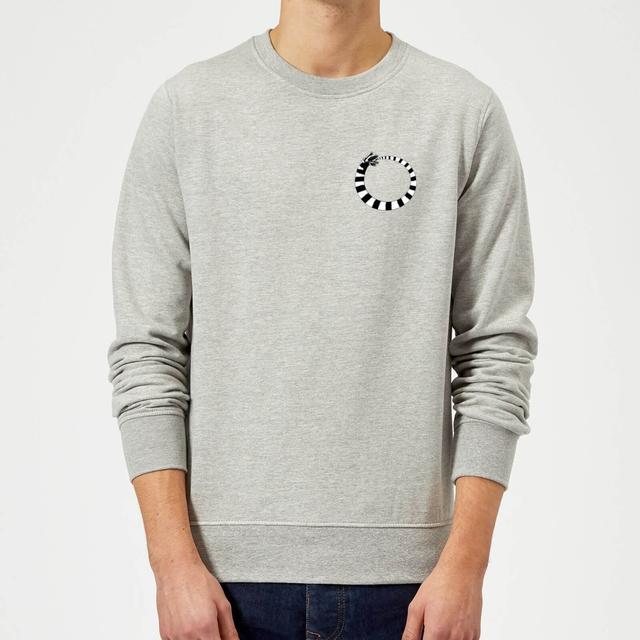 Beetlejuice Sandworm Pocket Tee Sweatshirt - Grey - M - Grey on Productcaster.