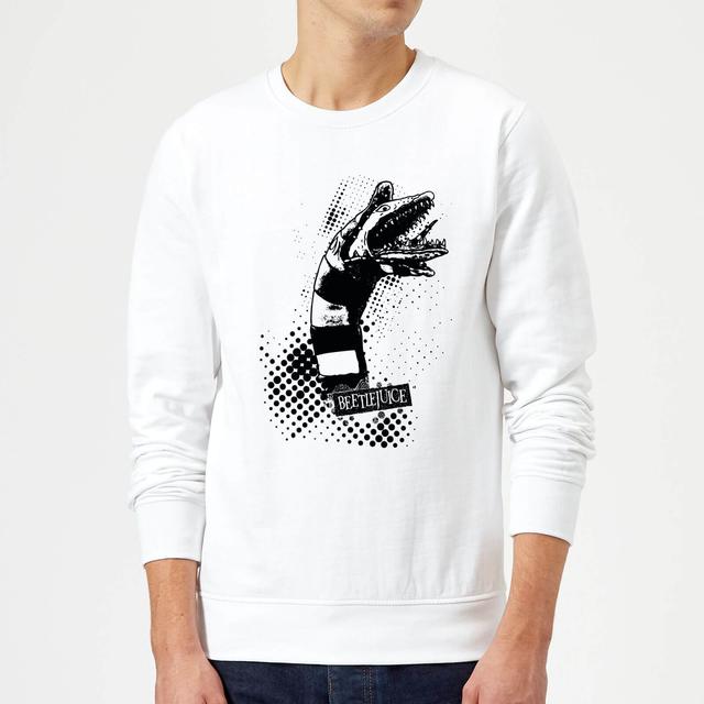 Beetlejuice Sandworm Attack Sweatshirt - White - XL - Weiß on Productcaster.