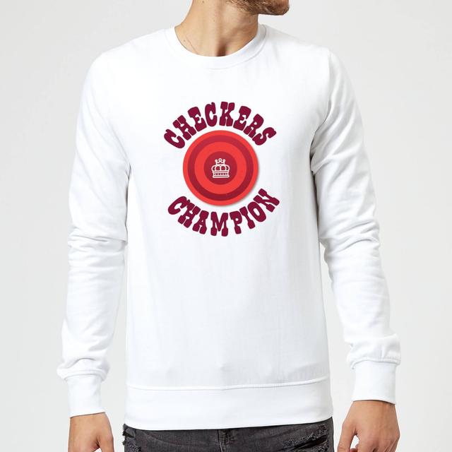 Checkers Champion Red Checker Sweatshirt - White - L - Weiß on Productcaster.