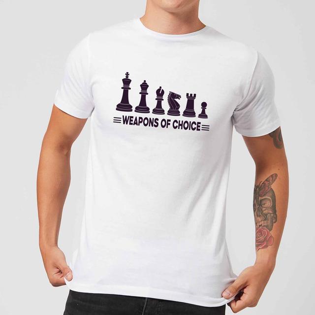 Weapons Of Choice Men's T-Shirt - White - XL - Weiß on Productcaster.