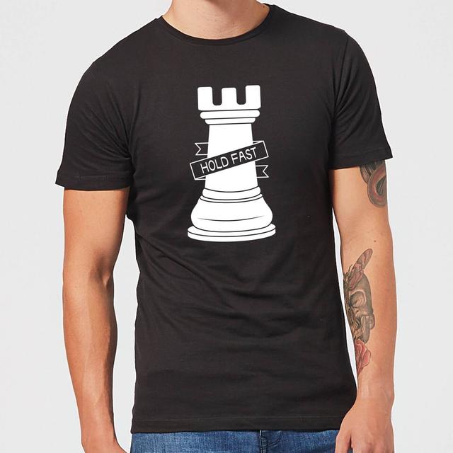 Rook Chess Piece Men's T-Shirt - Black - XXL - Schwarz on Productcaster.