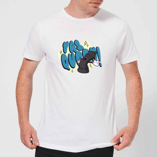 Yas Queen! Cartoon Men's T-Shirt - White - 5XL - Weiß on Productcaster.