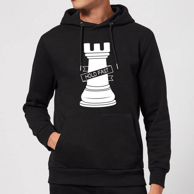 Rook Chess Piece Hoodie - Black - S - Schwarz on Productcaster.