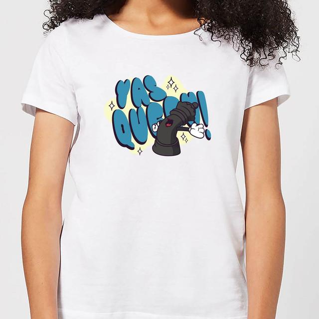 Yas Queen! Cartoon Women's T-Shirt - White - L - Weiß on Productcaster.