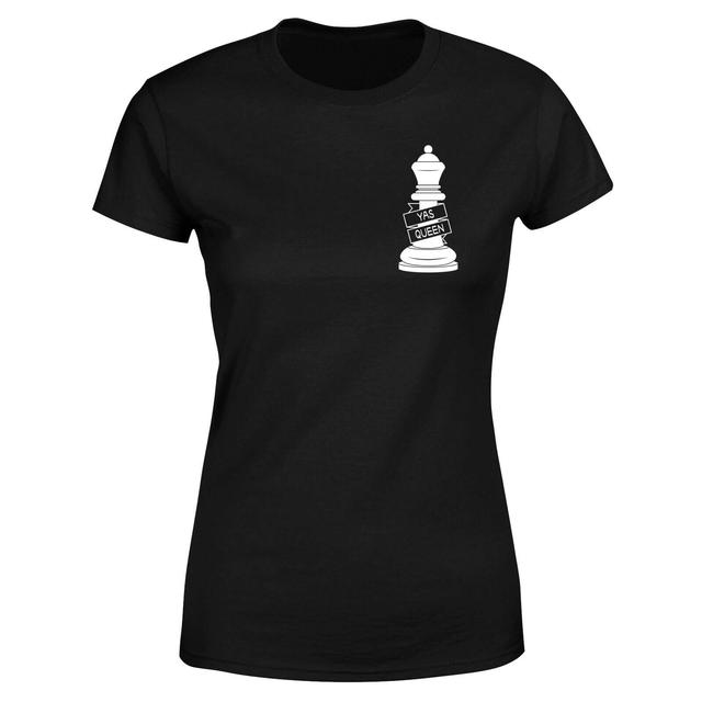 King Chess Piece Women's T-Shirt - Black - XXL - Schwarz on Productcaster.